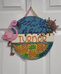 Feelin' Nauti Personalized Cruise Cabin Door Hanger